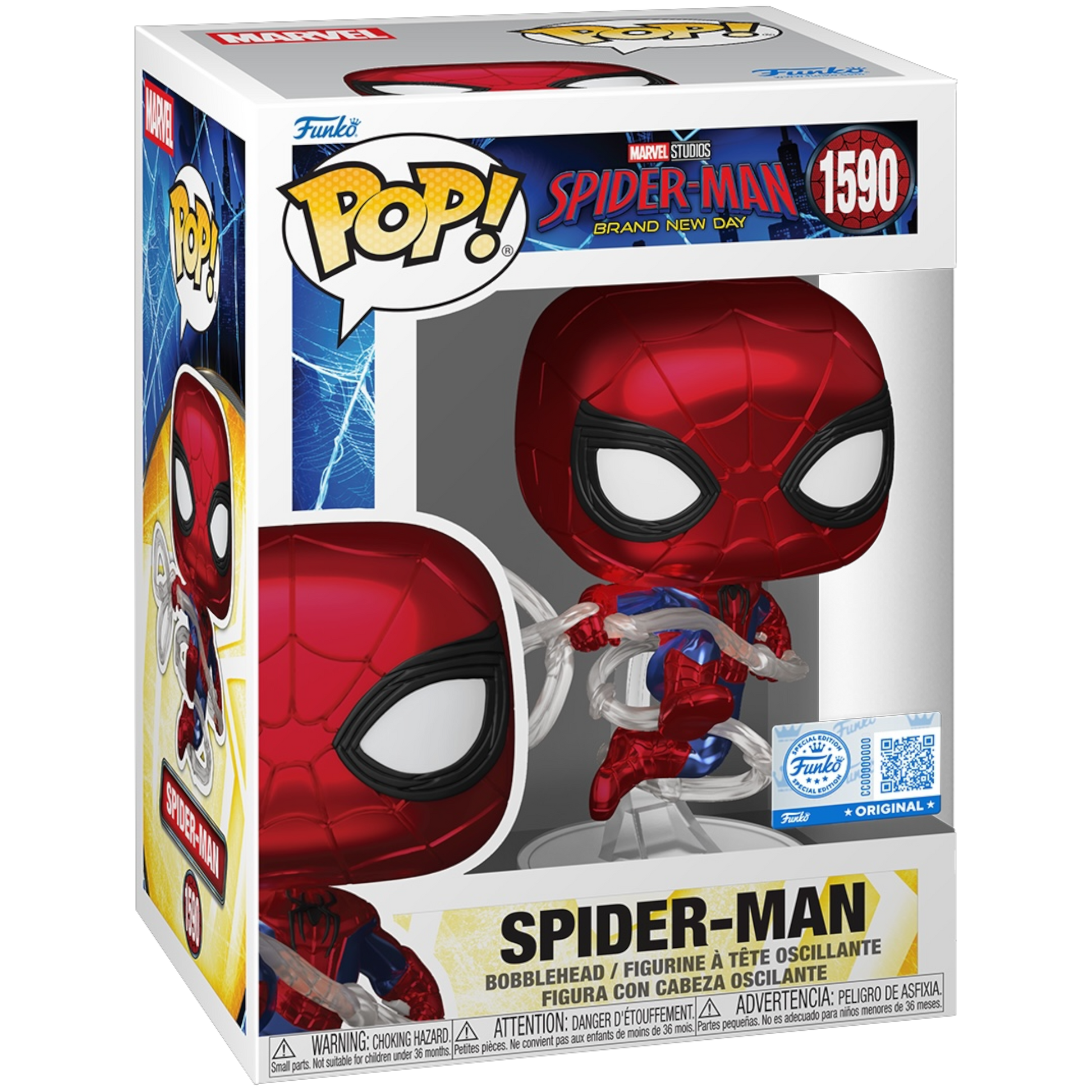 Funko Pop! Spider-Man #1590 vinyl figure collectible