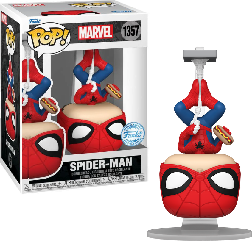 Funko Pop! Spider-Man with Hot Dog #1357 vinyl figure collectible
