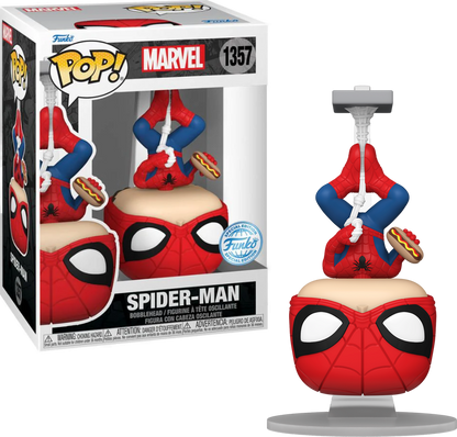 Funko Pop! Spider-Man with Hot Dog #1357 vinyl figure collectible