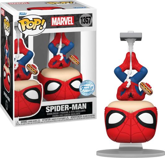Funko Pop! Spider-Man with Hot Dog #1357 vinyl figure collectible