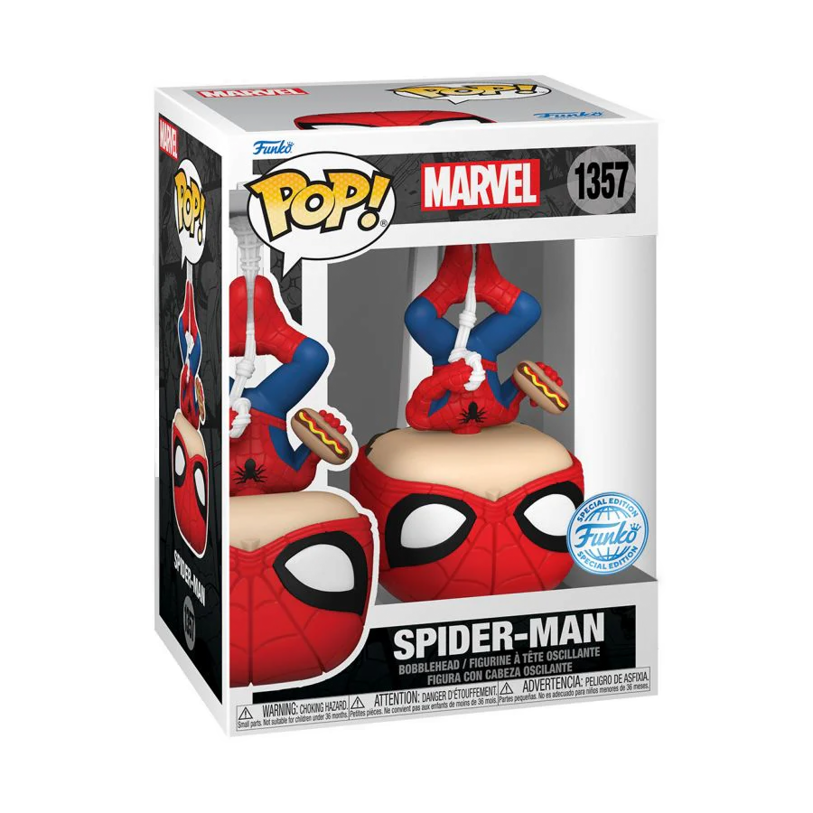 Funko Pop! Spider-Man with Hot Dog #1357 vinyl figure collectible