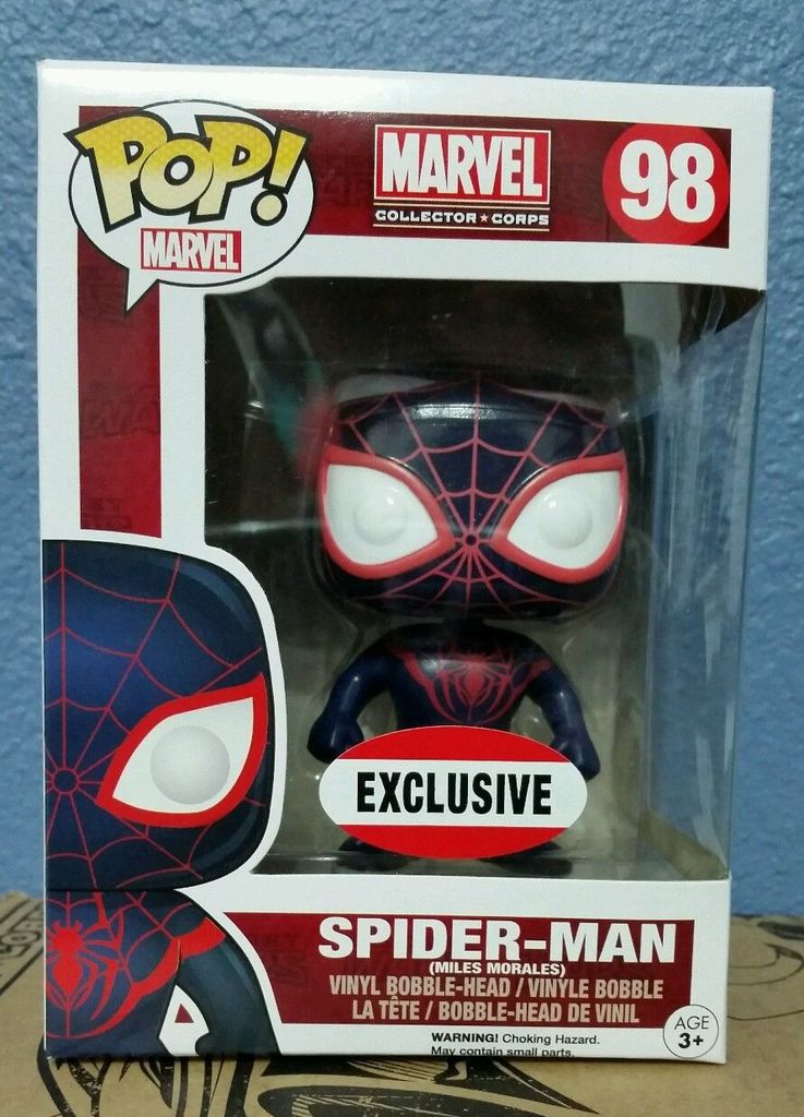 Funko Pop! Spider-Man (Miles Morales) #98 vinyl figure collectible