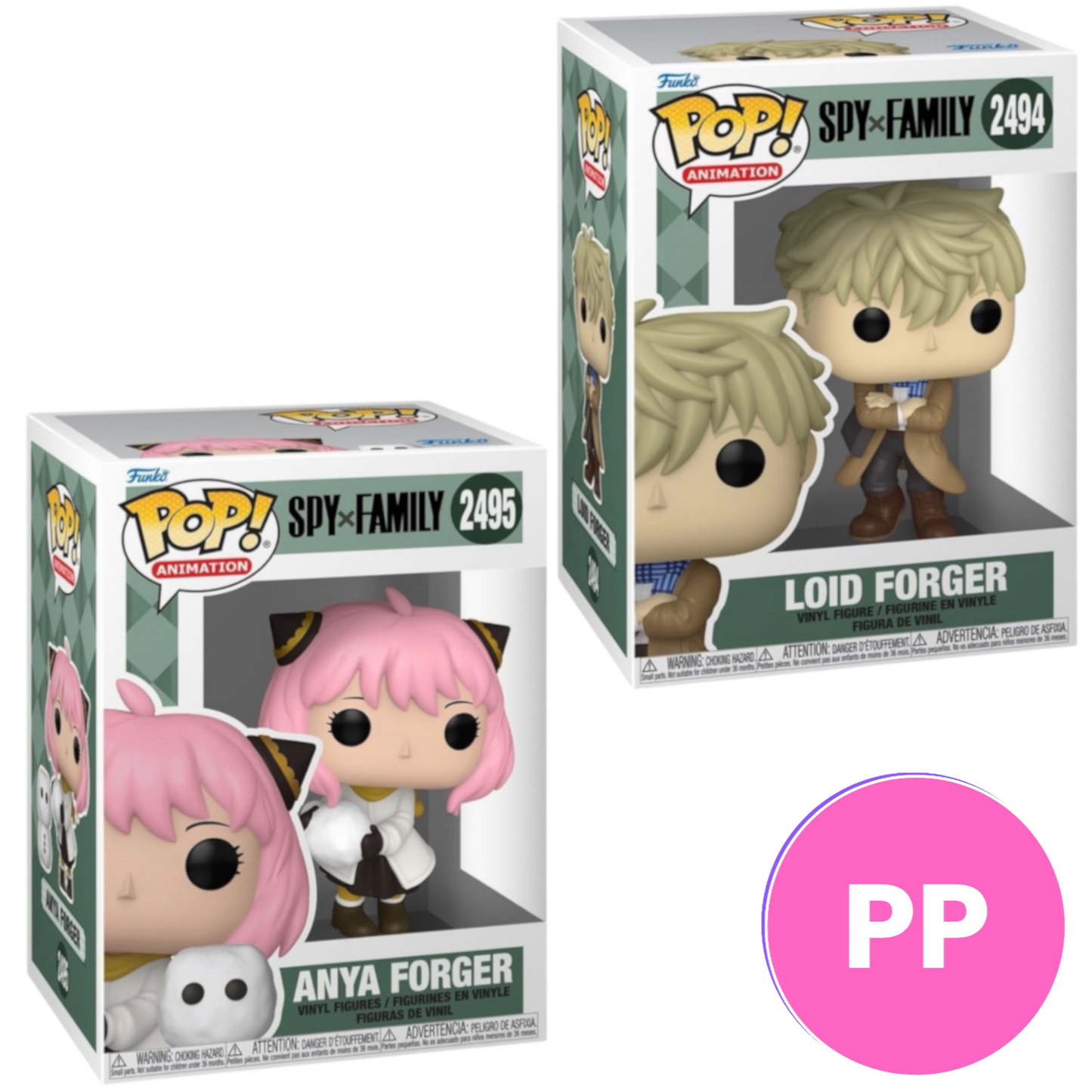 Spy x Family Bundle: 2 Pops