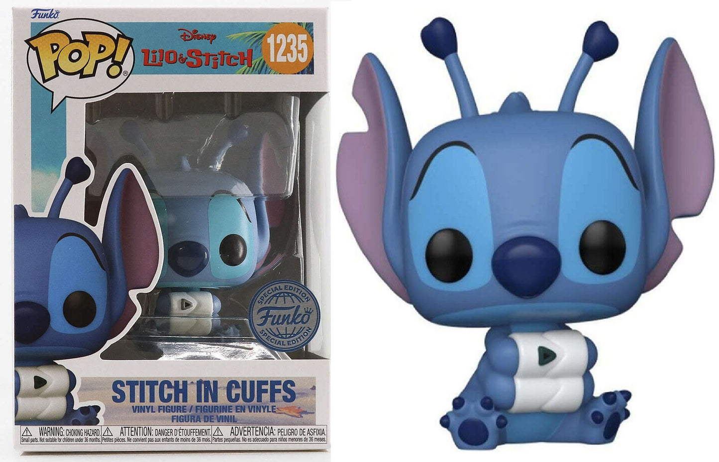 Funko Pop! Stitch in Cuffs #1235 vinyl figure collectible