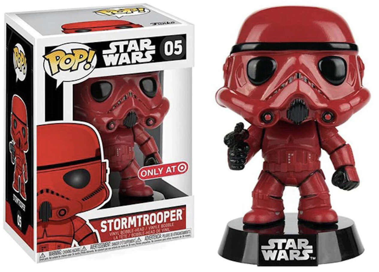 Funko Pop! Red Stormtrooper #05 vinyl figure collectible