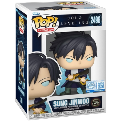 Funko Pop! Sung Jinwoo Glow Chase #2496 vinyl figure collectible