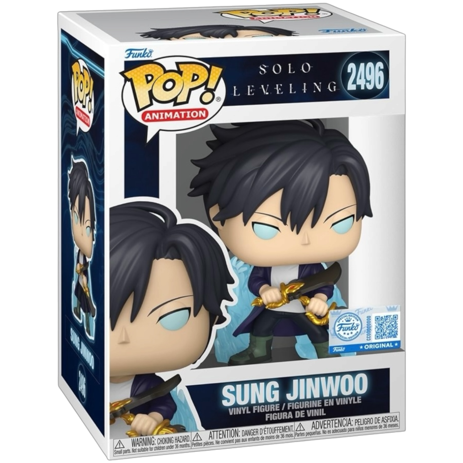 Funko Pop! Sung Jinwoo #2496 vinyl figure collectible