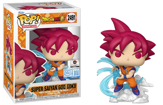 Super Saiyan God Goku Chalice Pre-Release #2491