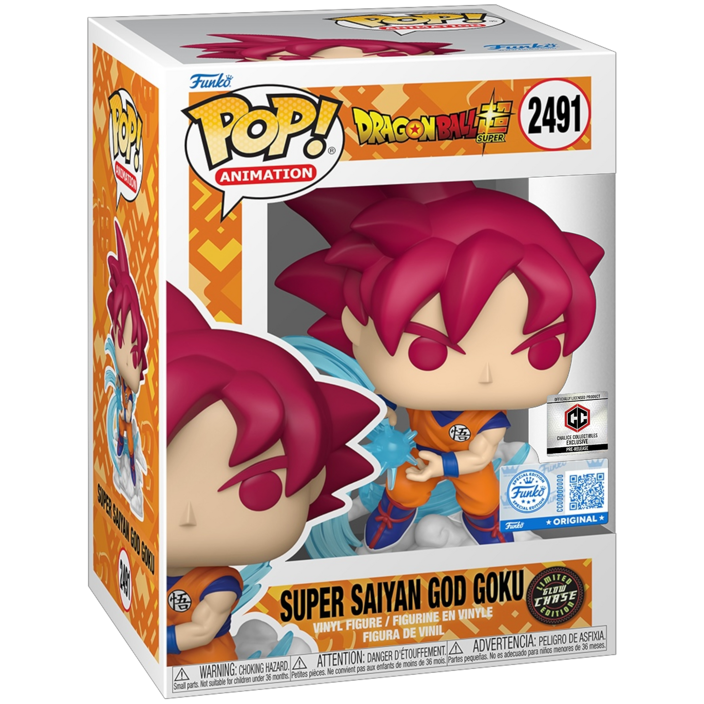 Super Saiyan God Goku Chalice Chase Pre-Release #2491