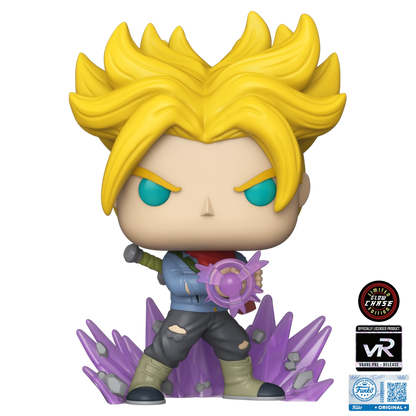 Super Saiyan Trunks Chase #2198 vRare Exclusive Sticker