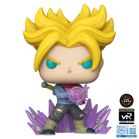 Super Saiyan Trunks Chase #2198 vRare Exclusive Sticker