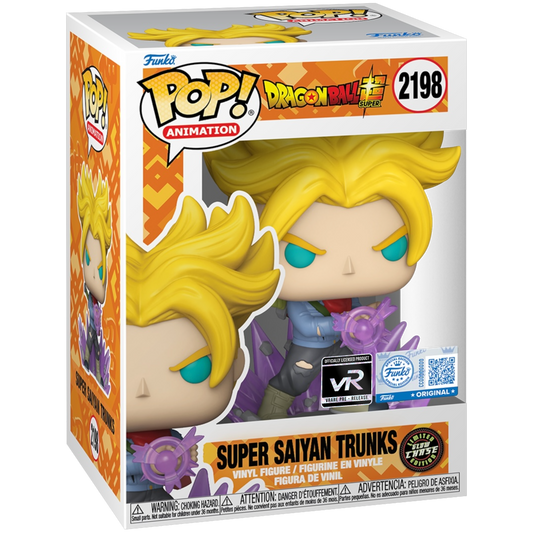 Super Saiyan Trunks Chase #2198 vRare Exclusive Sticker