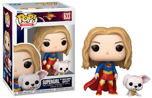 Supergirl with Puppy Krypto #633