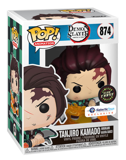 Funko Pop! Tanjiro Kamado (Hinokami Kagura Dance) #874 vinyl figure collectible