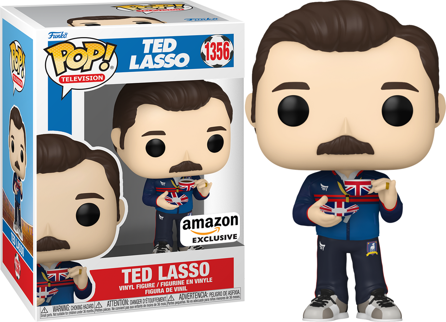Funko Pop! Ted Lasso with Teacup #1356 vinyl figure collectible