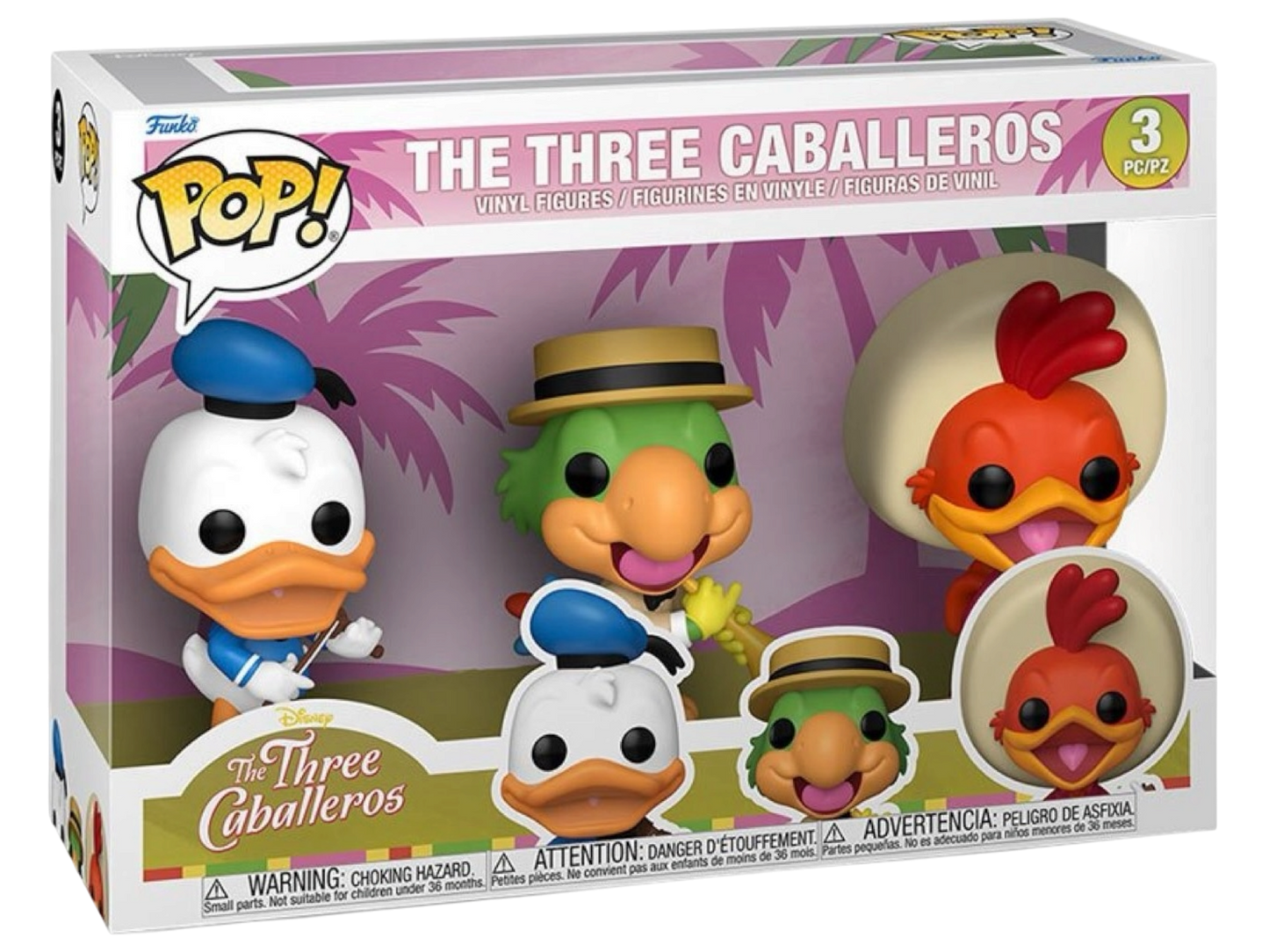 The Three Caballeros 3-Pack