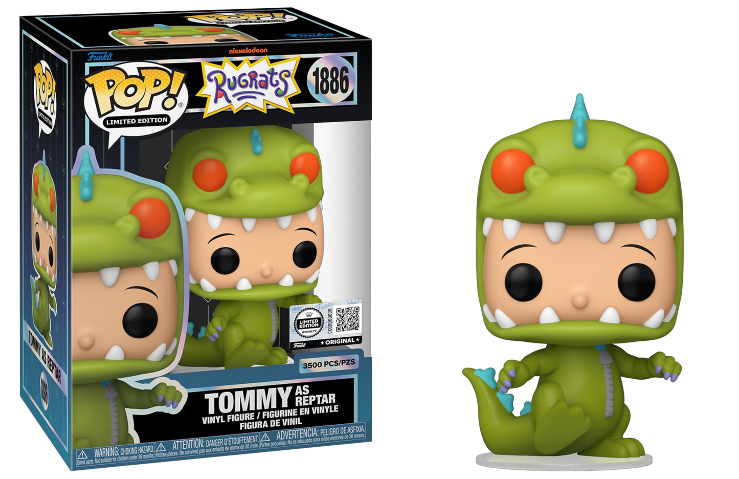 Funko Pop! Tommy as Reptar #1886 vinyl figure collectible