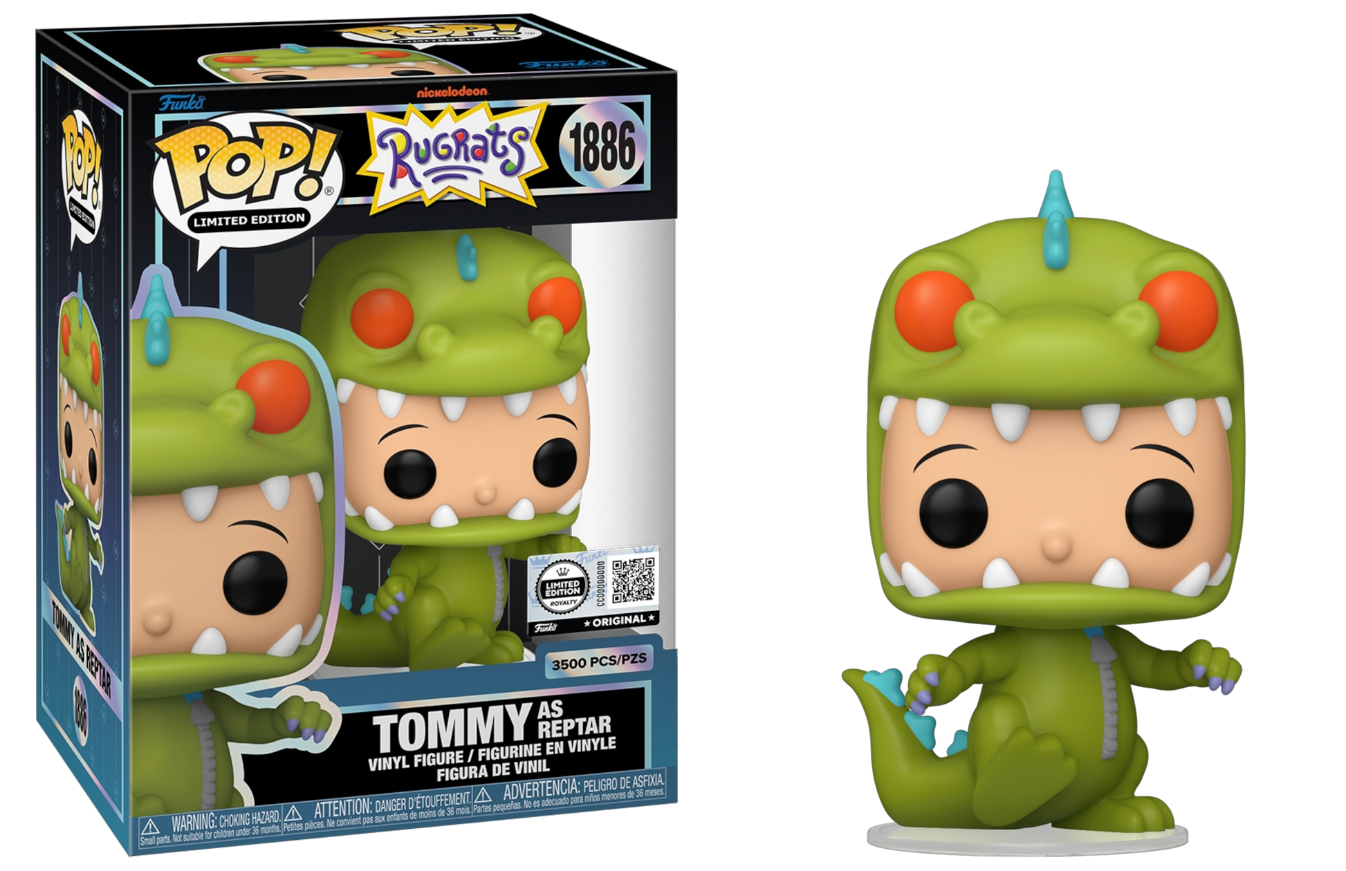 Funko Pop! Tommy as Reptar #1886 vinyl figure collectible