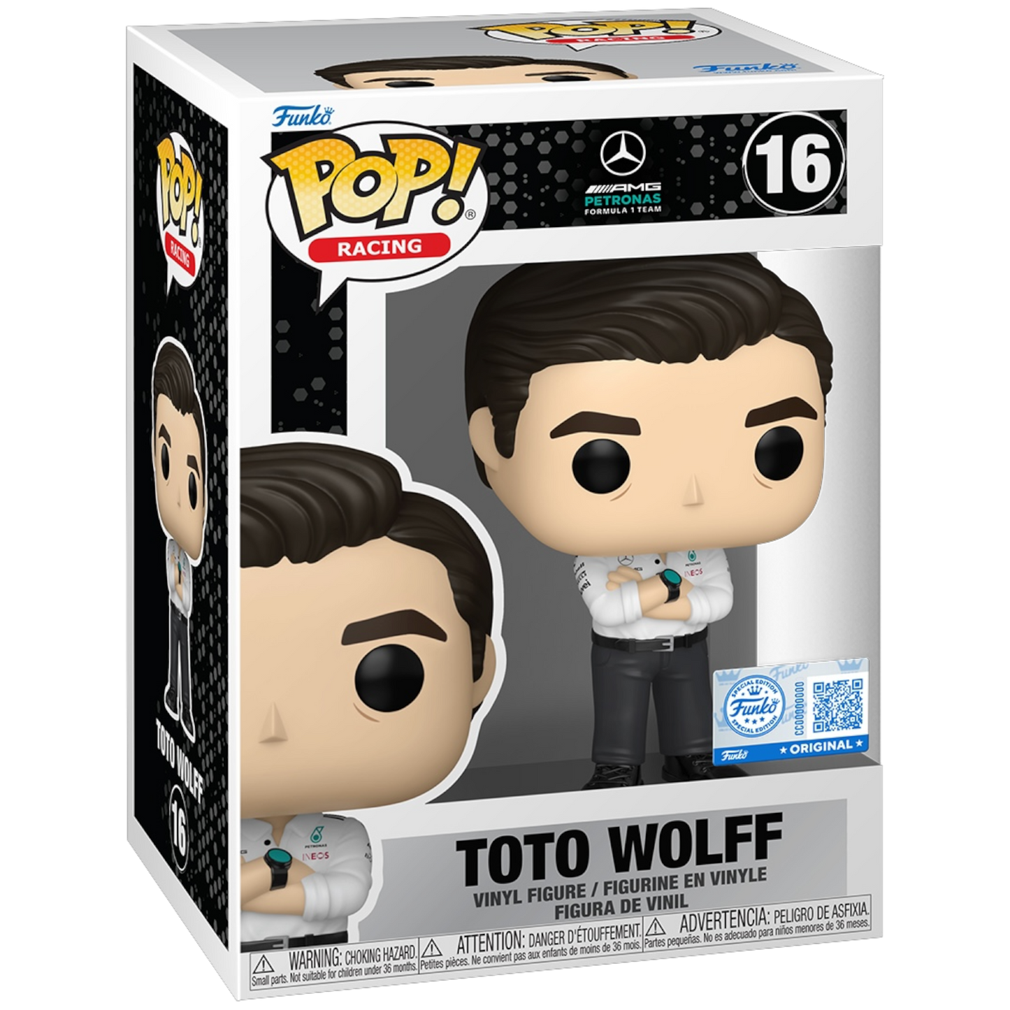Funko Pop! Toto Wolff #16 vinyl figure collectible