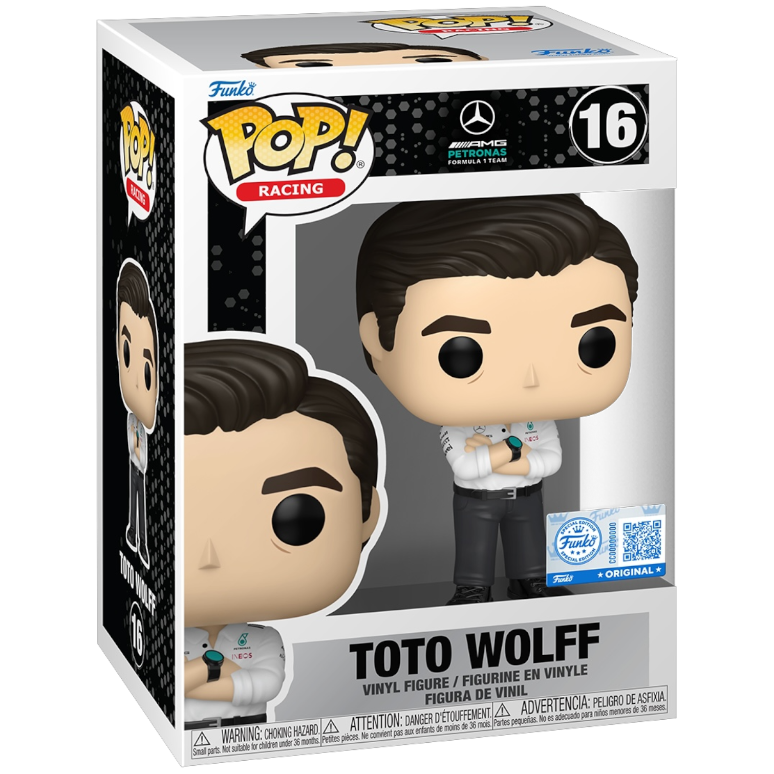 Funko Pop! Toto Wolff #16 vinyl figure collectible