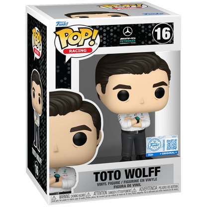 Funko Pop! Toto Wolff #16 vinyl figure collectible