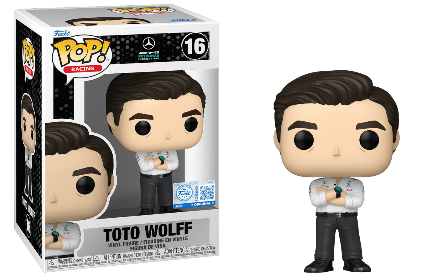 Funko Pop! Toto Wolff #16 vinyl figure collectible