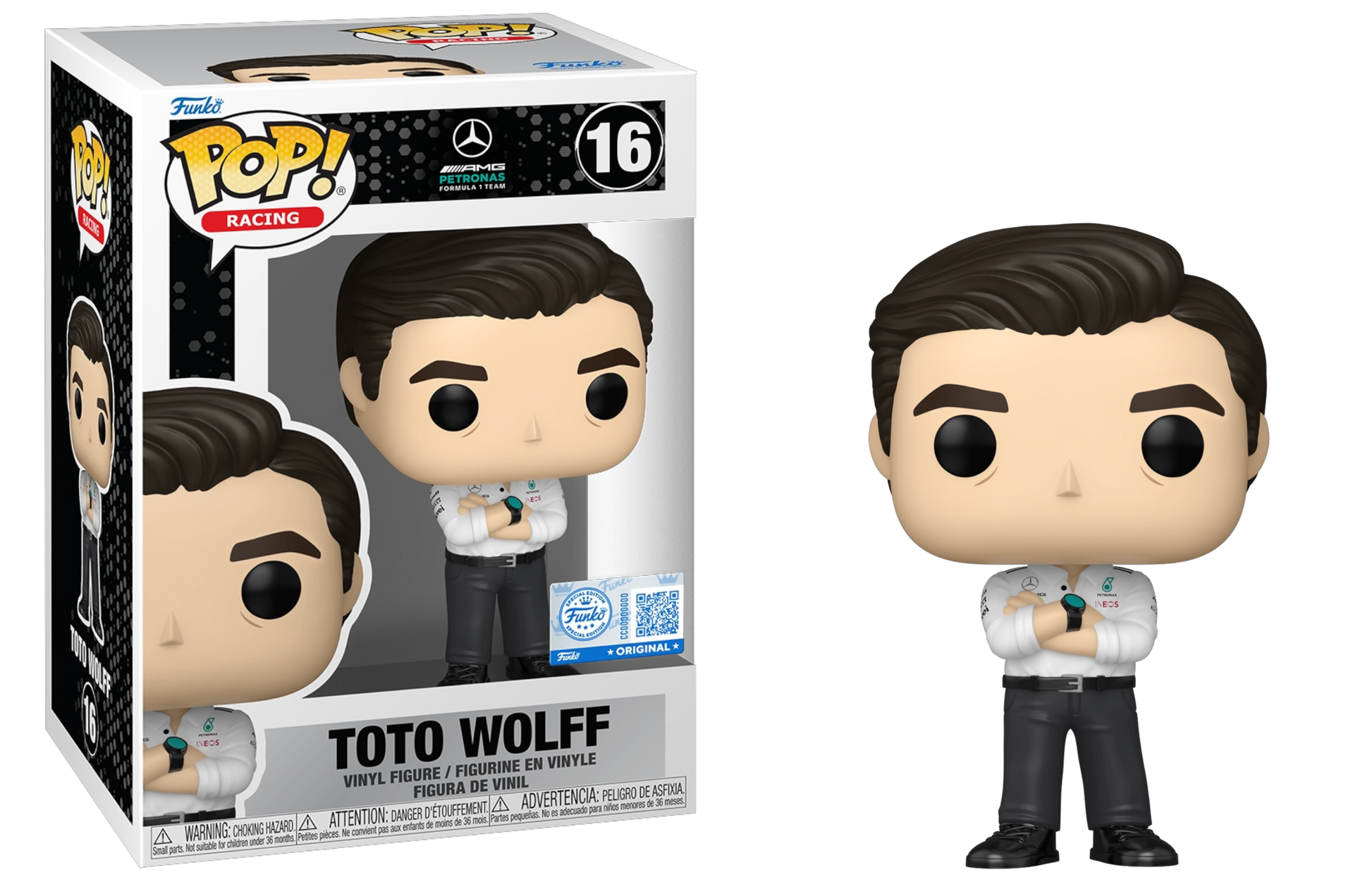 Funko Pop! Toto Wolff #16 vinyl figure collectible