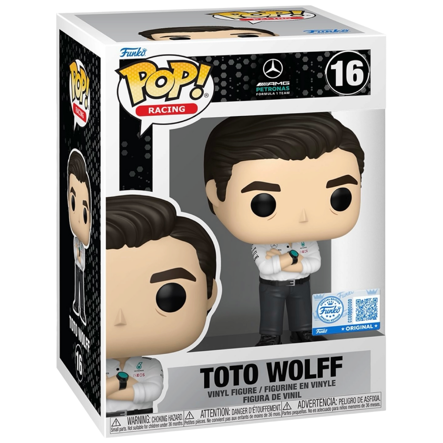 Funko Pop! Toto Wolff #16 vinyl figure collectible