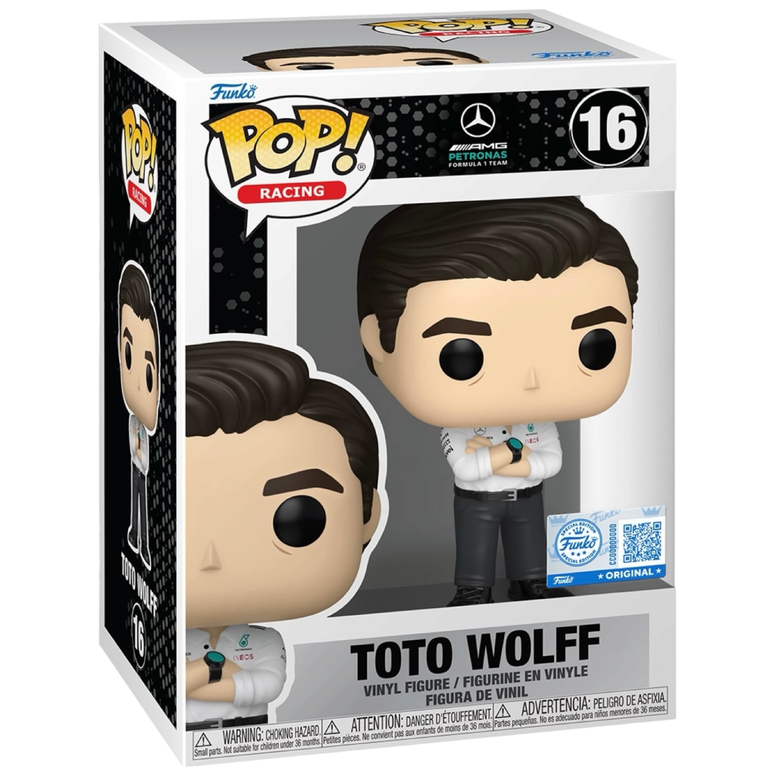 Funko Pop! Toto Wolff #16 vinyl figure collectible