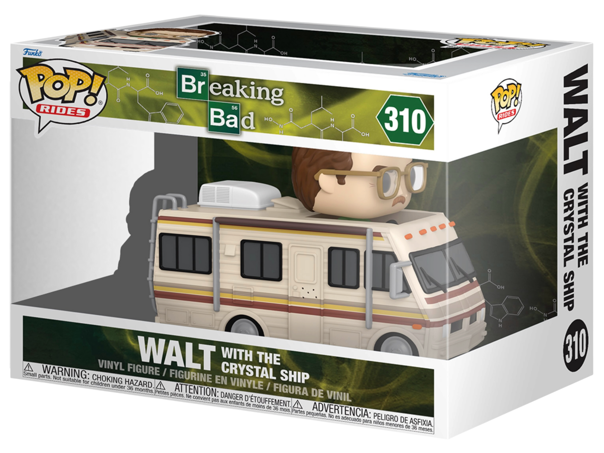 Funko Pop! Walt with the Crystal Ship Ride #310 vinyl figure collectible