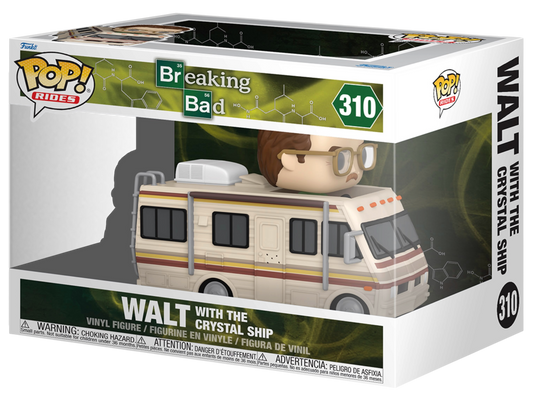 Funko Pop! Walt with the Crystal Ship Ride #310 vinyl figure collectible