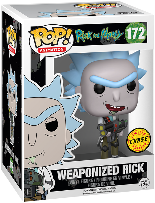 Funko Pop! Weaponized Rick #172 vinyl figure collectible