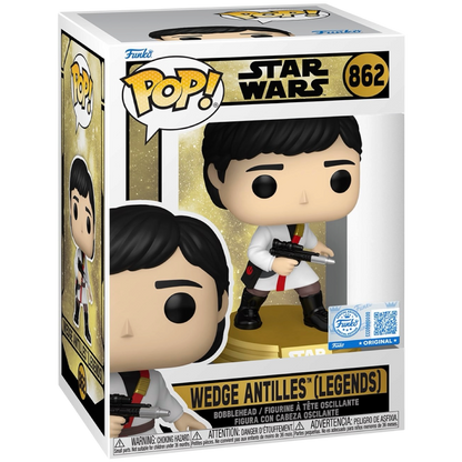 Funko Pop! Wedge Antilles (Legends) #862 vinyl figure collectible