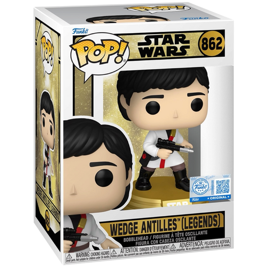 Funko Pop! Wedge Antilles (Legends) #862 vinyl figure collectible