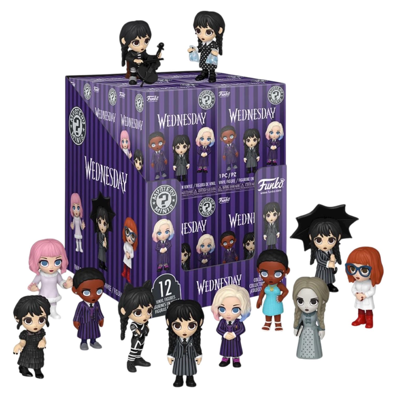 Funko Pop! Wednesday Mystery Minis vinyl figure collectible