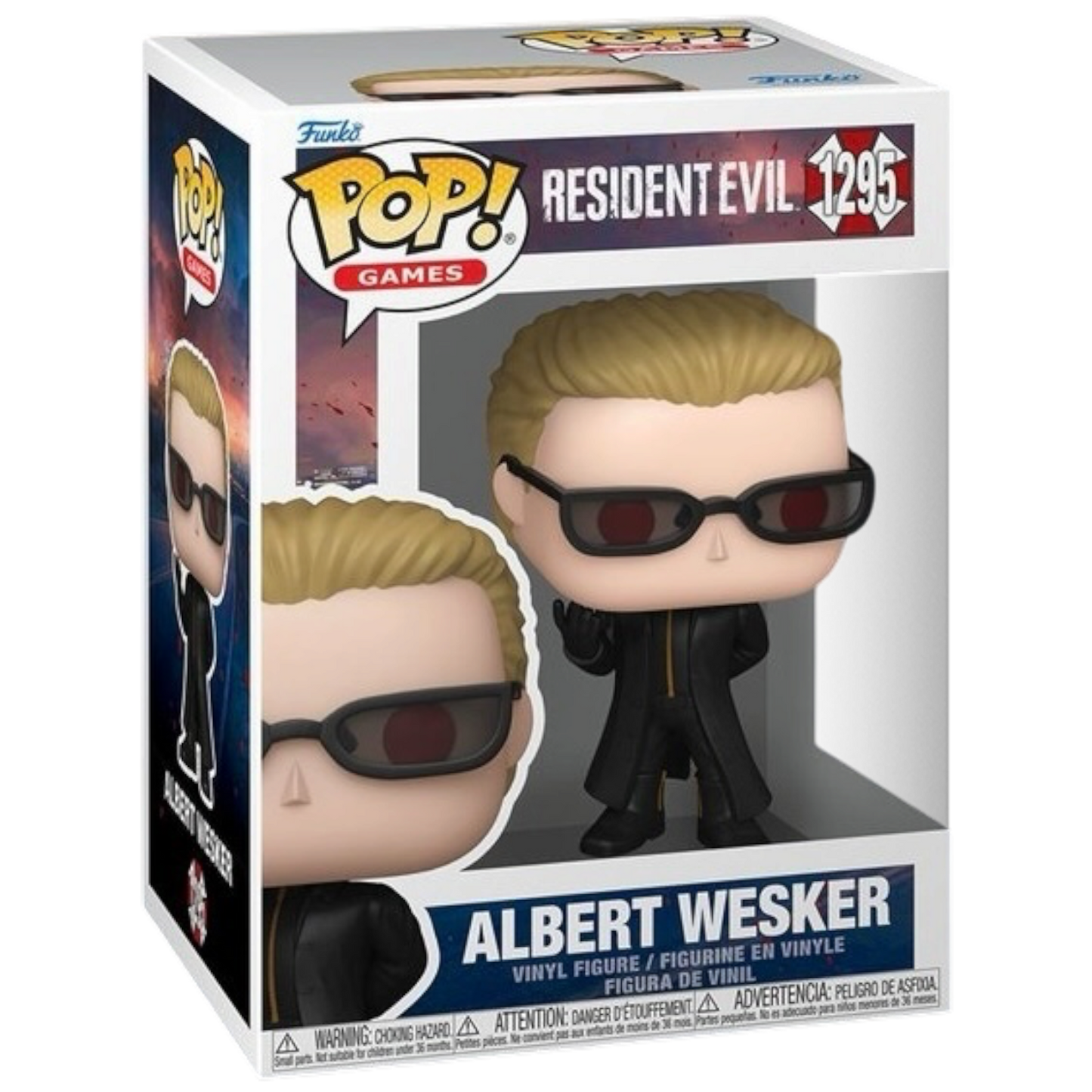 Funko Pop! Albert Wesker #1295 vinyl figure collectible
