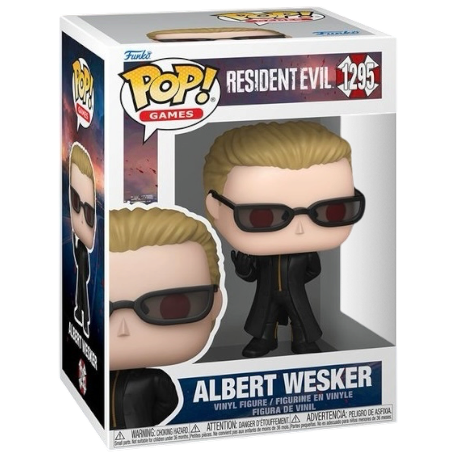 Funko Pop! Albert Wesker #1295 vinyl figure collectible