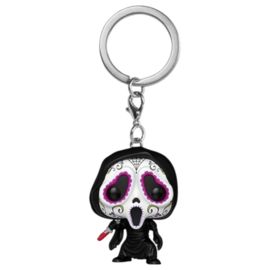 Pop Keychain ghost face pocket pop keychain