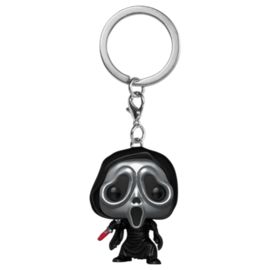 Pop Keychain ghost face pocket pop keychain