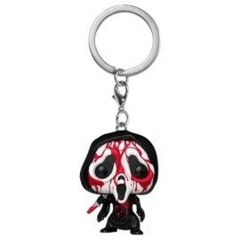 Pop Keychain ghost face pocket pop keychain