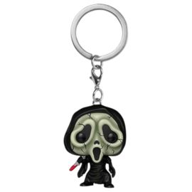 Pop Keychain ghost face pocket pop keychain