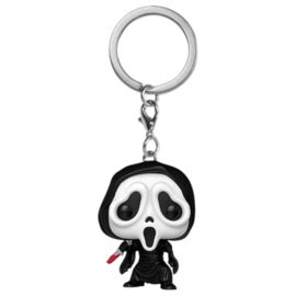 Pop Keychain ghost face pocket pop keychain