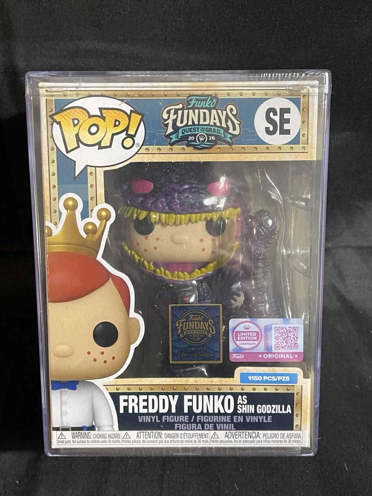 Freddy Funko as Shin Godzilla Purple Eyes 1150 Pcs
