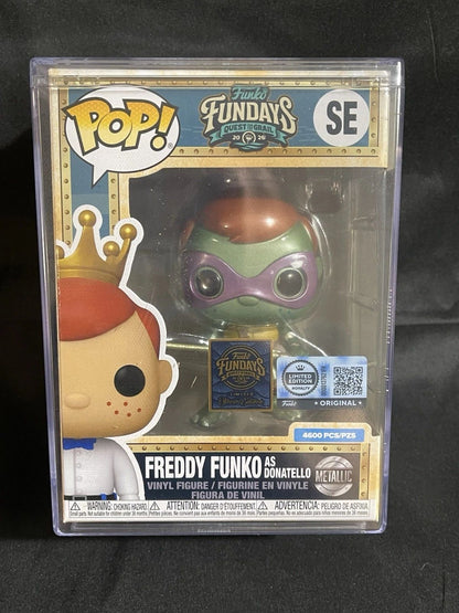 Freddy Funko As Donatello Metallic 4600 Pcs
