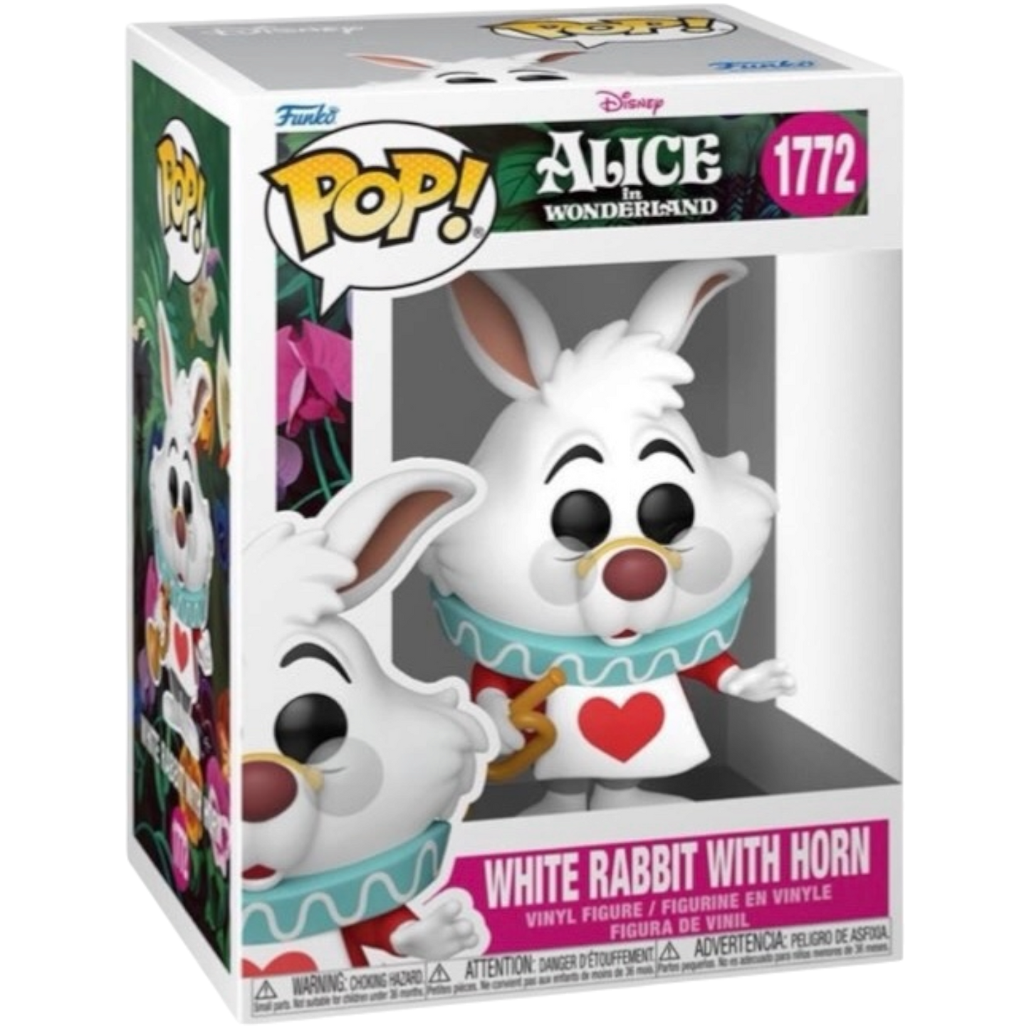 Funko Pop! White Rabbit with Horn #1772 vinyl figure collectible