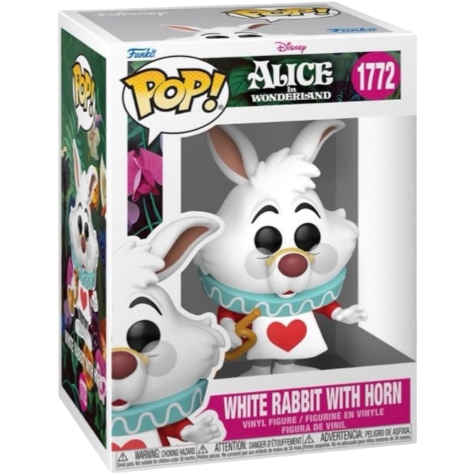 Funko Pop! White Rabbit with Horn #1772 vinyl figure collectible