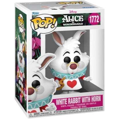 Funko Pop! White Rabbit with Horn #1772 vinyl figure collectible