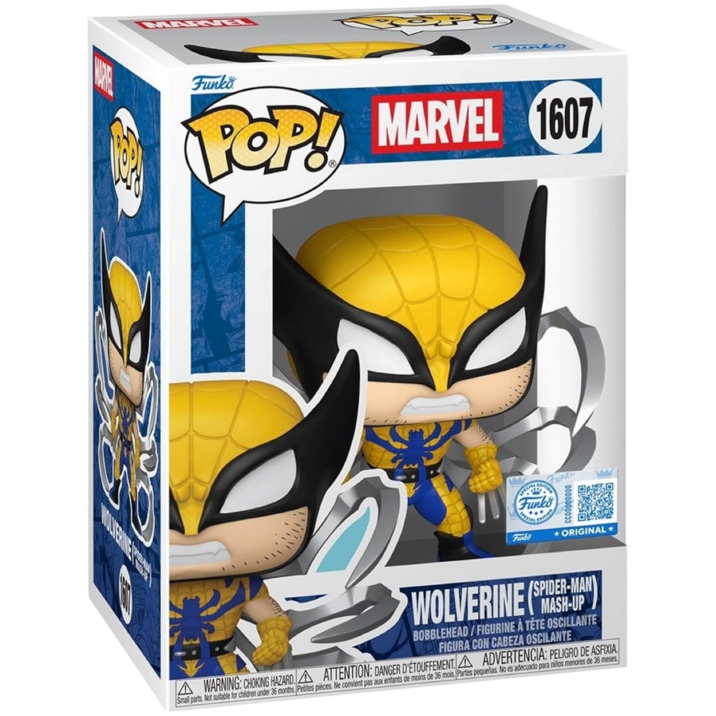 Funko Pop! Wolverine (Spider-Man Mash-Up) #1607 vinyl figure collectible