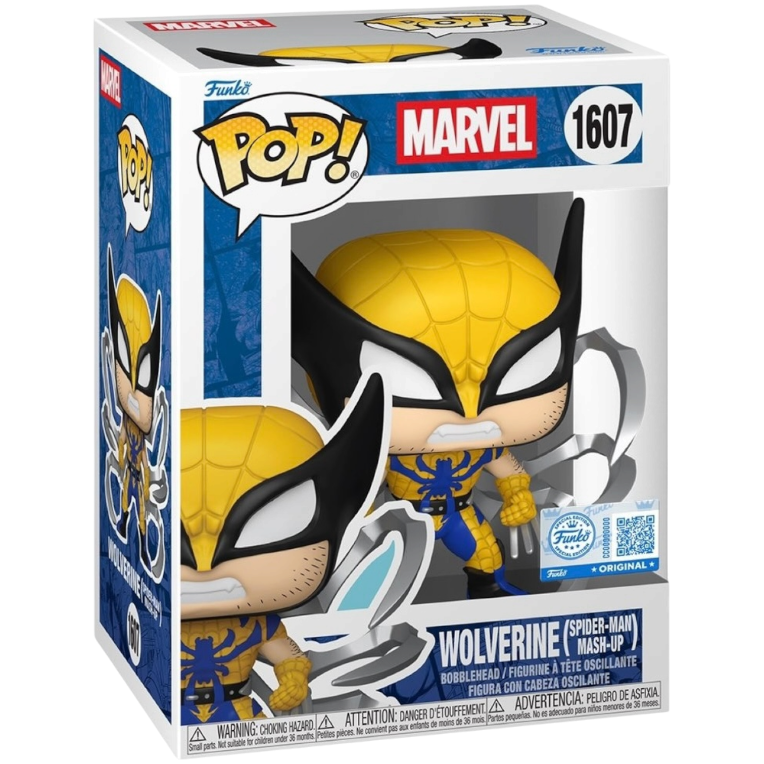 Funko Pop! Wolverine (Spider-Man Mash-Up) #1607 vinyl figure collectible