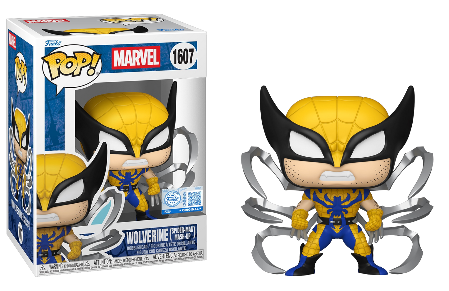 Funko Pop! Wolverine-(Spider-Man-Mash-Up)-1607 vinyl figure collectible